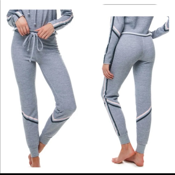Wildfox Spectral Track Joggers Heather - Picture 1 of 9